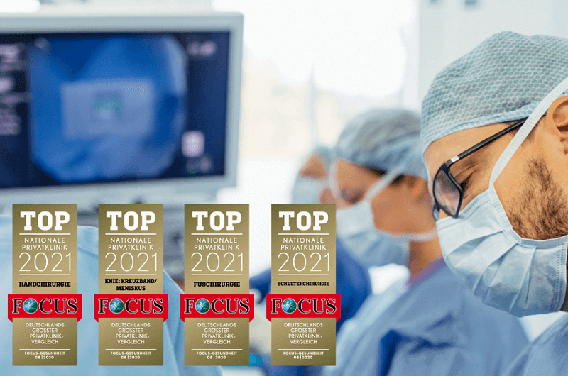 FOCUS Liste 2021 Schulter Heidelberg
