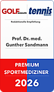 Sportmediziner Golf und Tennismagazin