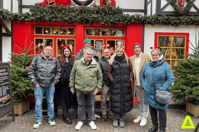 Weihnachtliche Auszeit der Abteilungsleiter am Rudolfplatz