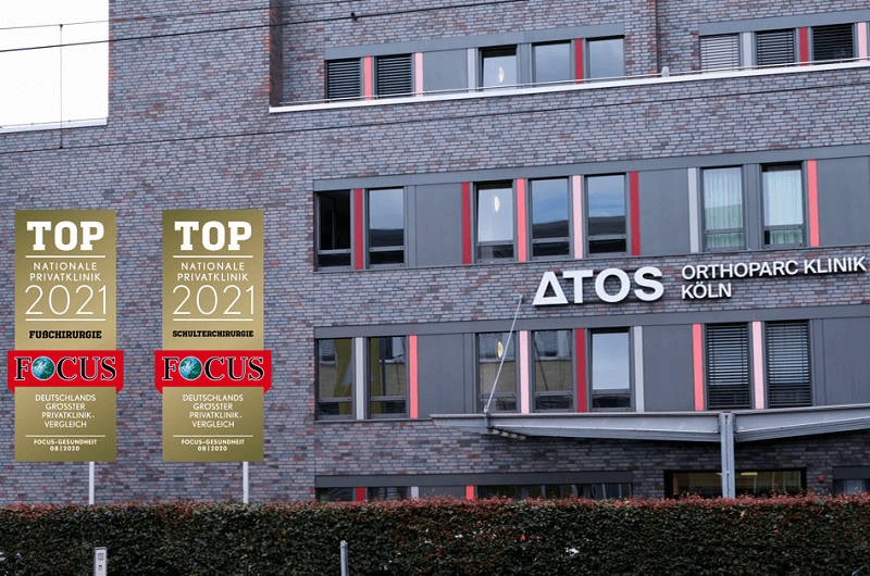 Focusliste 2021 Ärzte Kliniken Köln Orthopädie