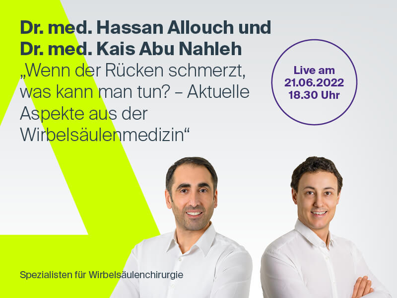 Gesundheitsgespräch Stuttgart 21.06.2022 Wirbelsäule