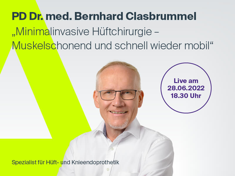 Vortrag Hüft OP Clasbrummel Stuttgart