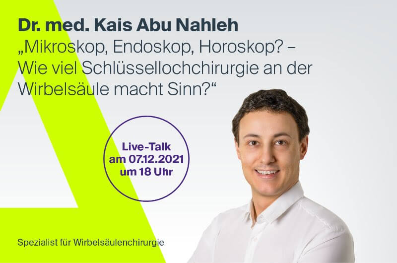 Dr. Abu Nahleh Online Seminar Wirbelsäule 2021