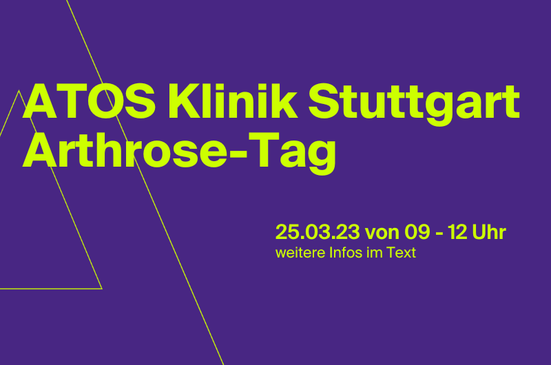 Arthrose Tag in Stuttgart