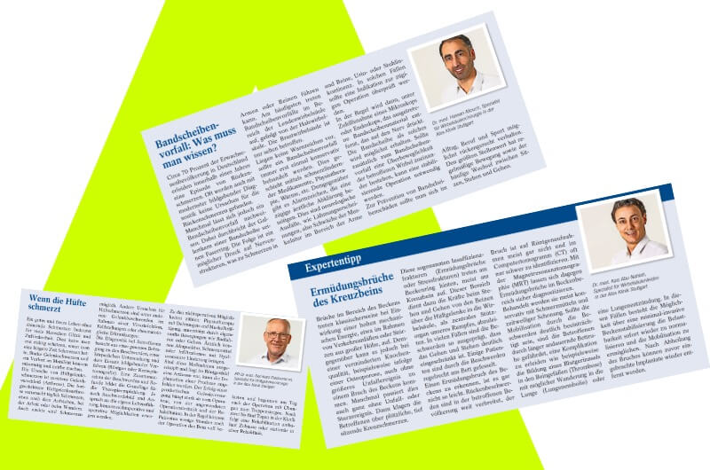 Stuttgarter Nachrichten Orthopädie Artikel