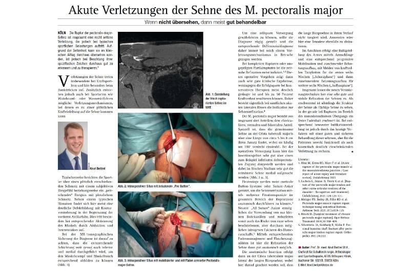 Prof Beitzel Zeitungsartikel