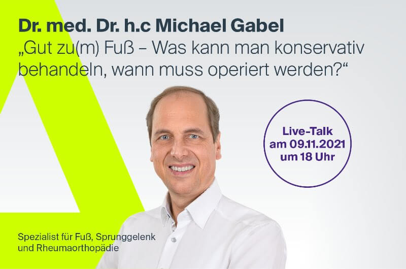 Online Seminar Fuss Dr Gabel 2021