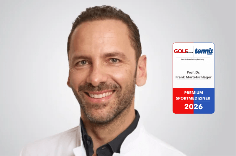 Premium Sportmedizin Siegel Prof. Dr. Martetschläger