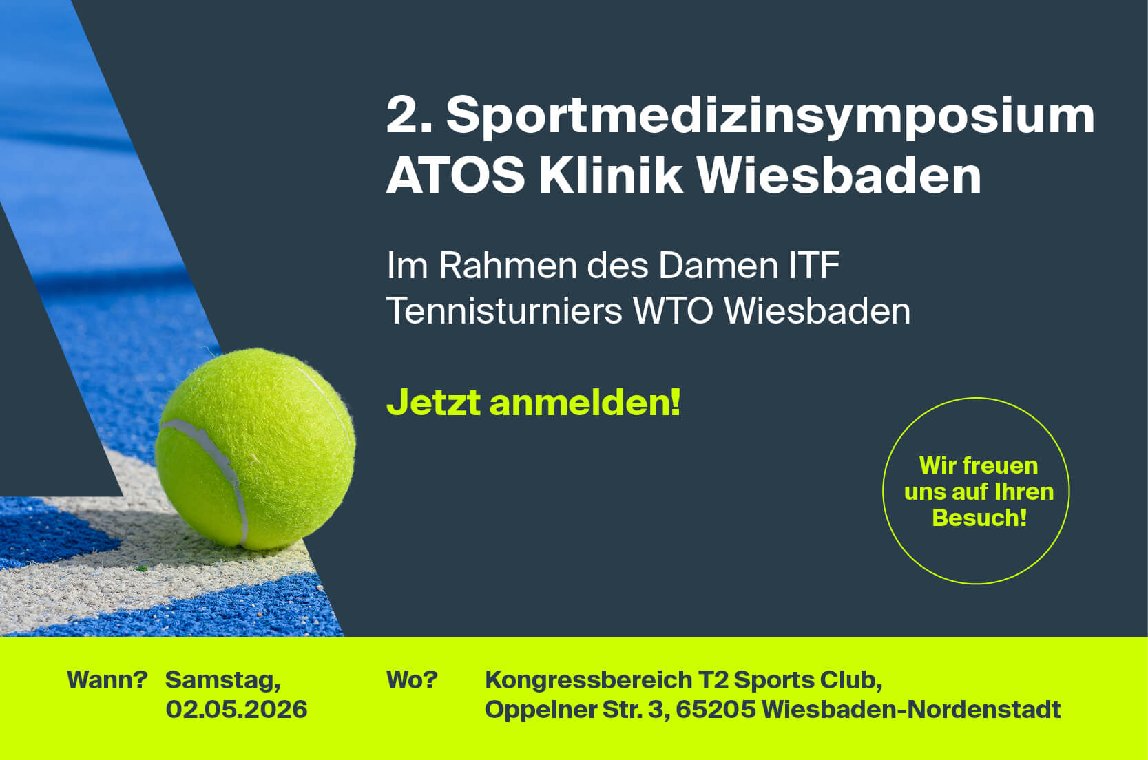 2. Sportmedizin-Symposium der ATOS Klinik Wiesbaden